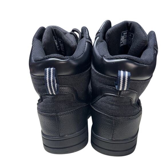 Nautica New Bedford Weather-Resistant Insulated Duck Boot in Black Canvas Men 7 - Picture 4 of 9